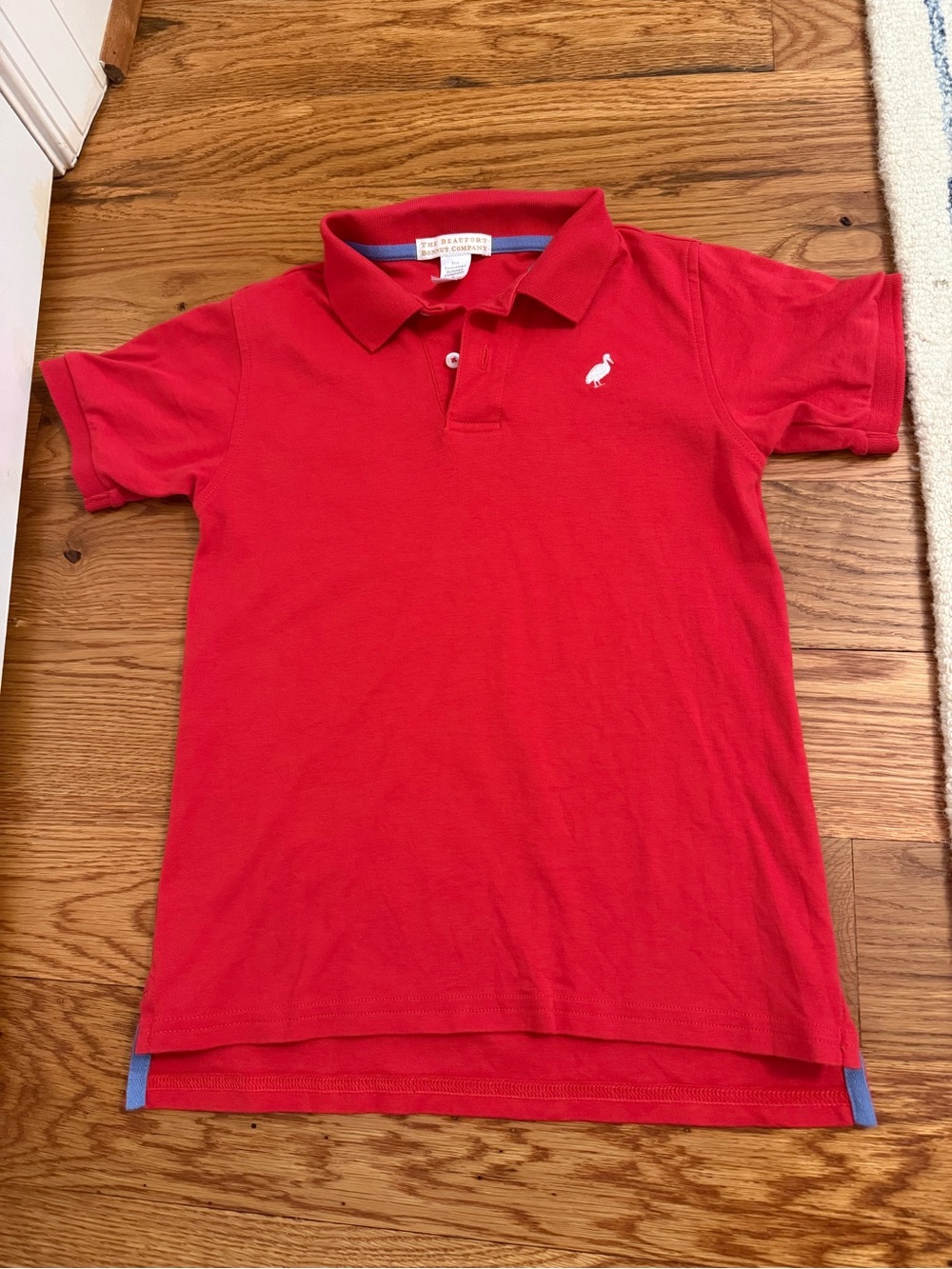 The Beaufort Bonnet Company Prim & Proper Polo Richmond Red Size 8 TBBC